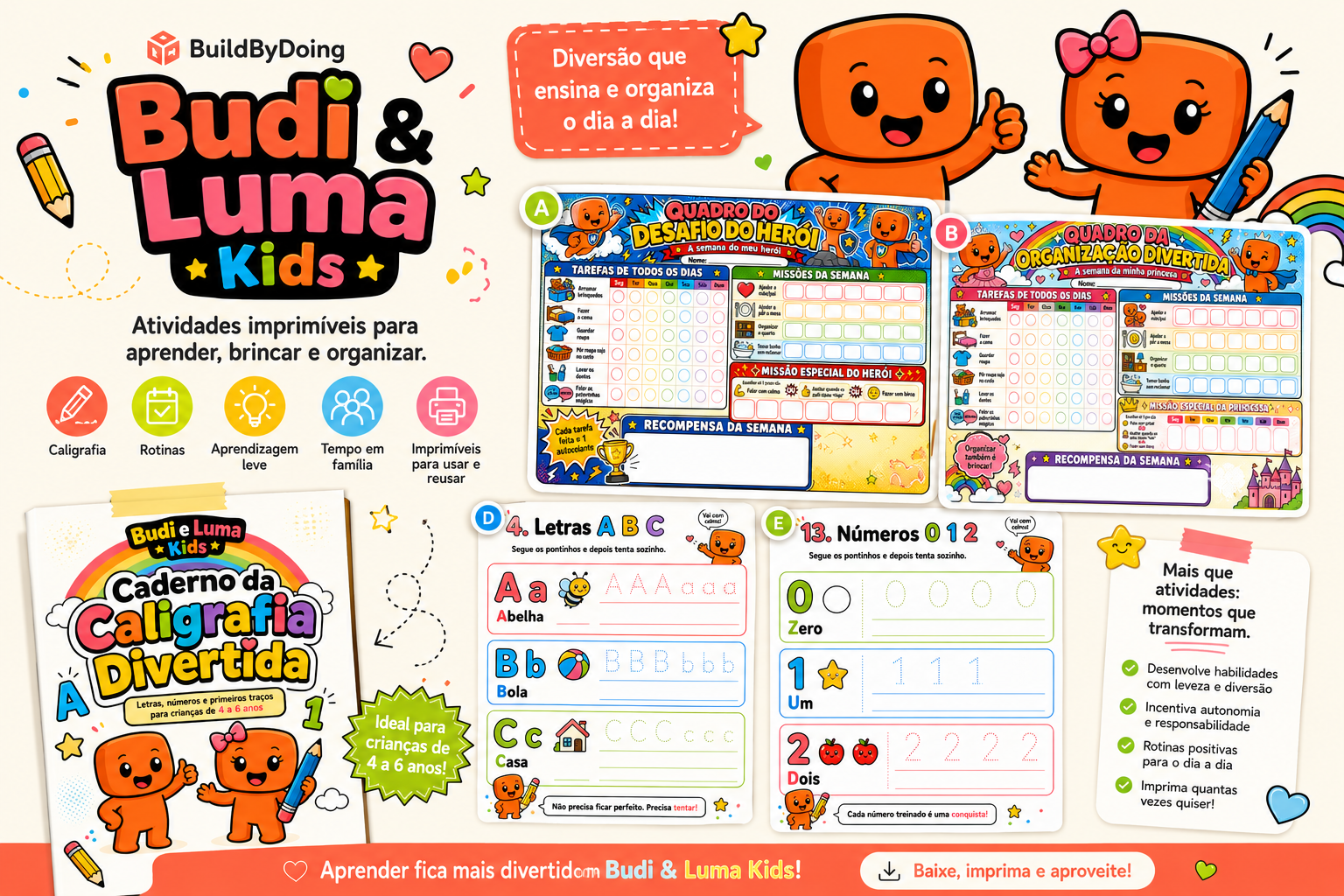 Budi and Luma Kids activities